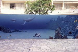 35 ft. Oil on Canvas Mural